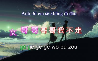 Lời bài hát Em đừng đi nhạc Hoa